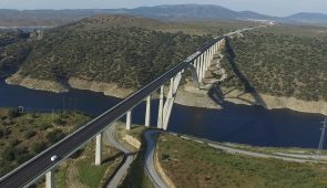 Plataforma de la línea de Alta Velocidad Madrid-Extremadura-Talayuela-Cáceres / Platform for the HST line Madrid–Extremadura–Talayuela–Cáceres