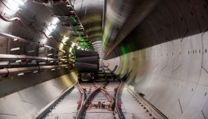 Túnel ferroviario de base del Brennero (Italia) en los Alpes / Brenner Base Tunnel, Italy.